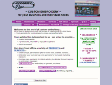 Tablet Screenshot of monogramsplussr.com
